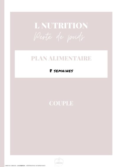 L NUTRITIon couple